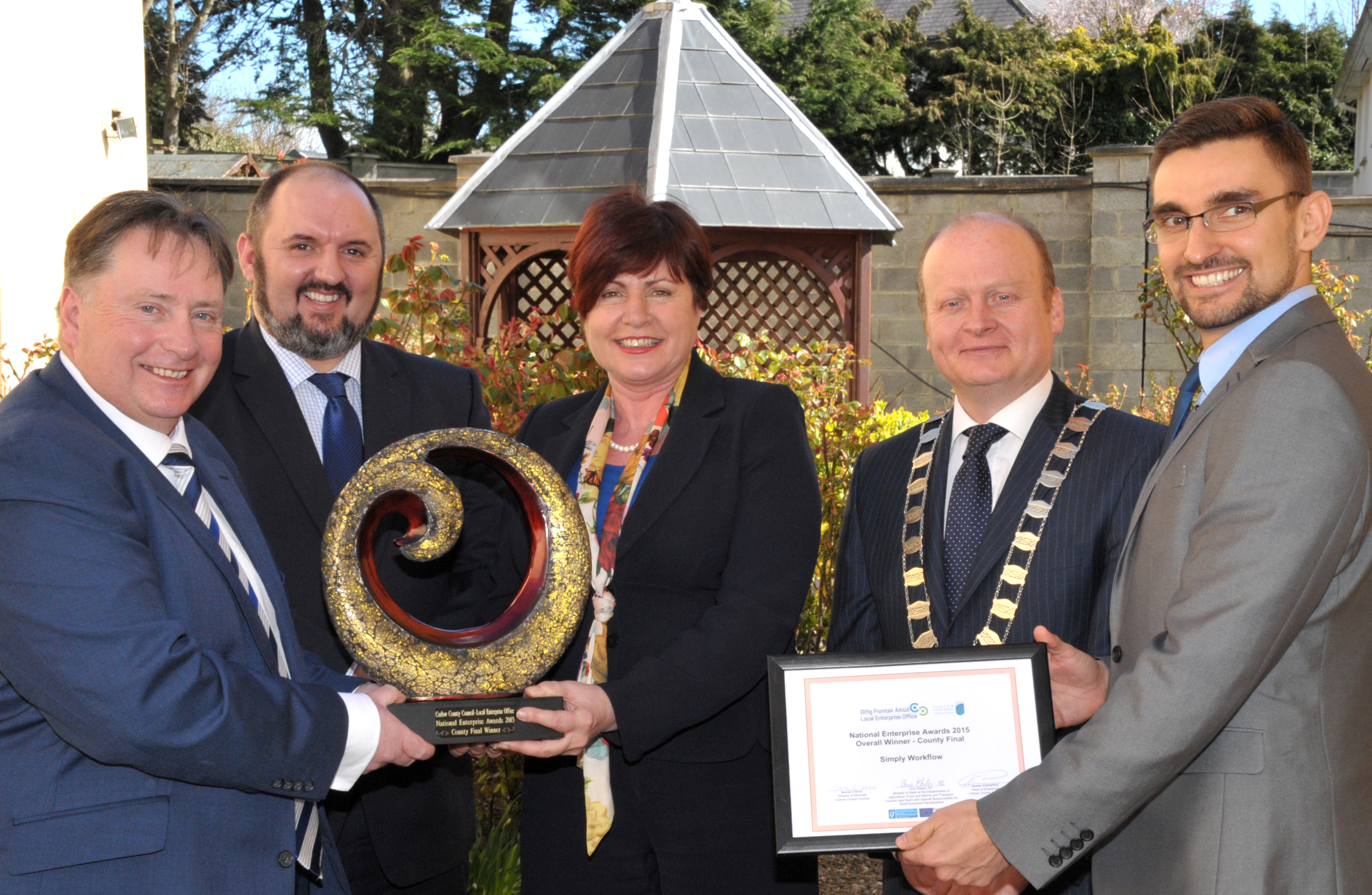 Council announces ‘Final Five’ for County Final of National Enterprise Awards 2016
